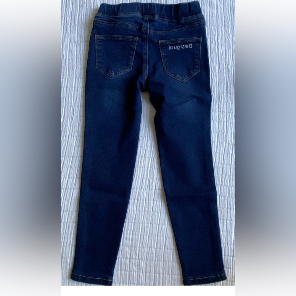 Desigual Leggings Blue Toddler Girls Size 3/4 new - Picture 4 of 15